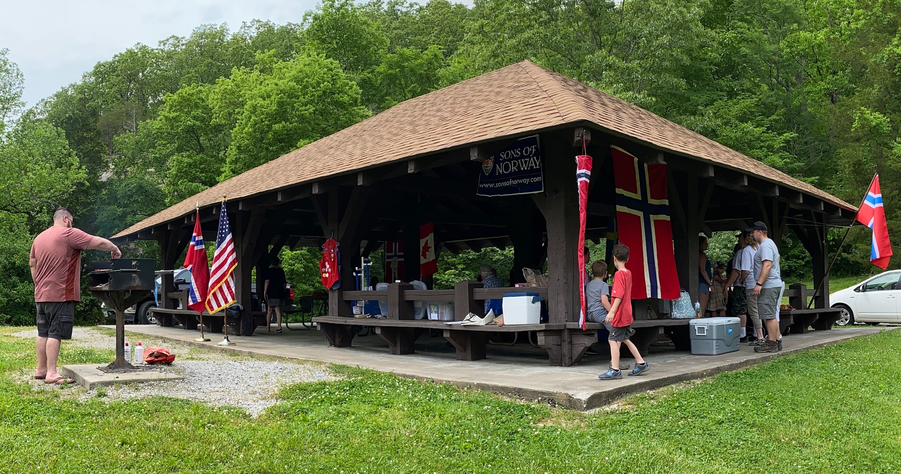 Giant City State Park: Shelter 1